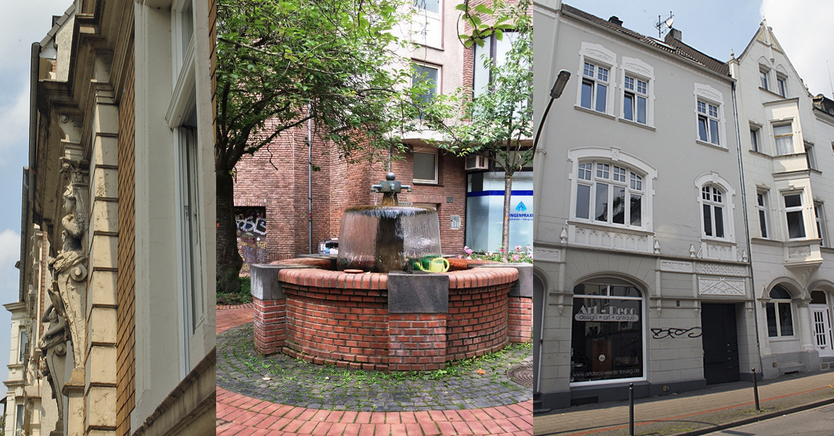 Das Foto zeigt das Wiesenviertel in Witten