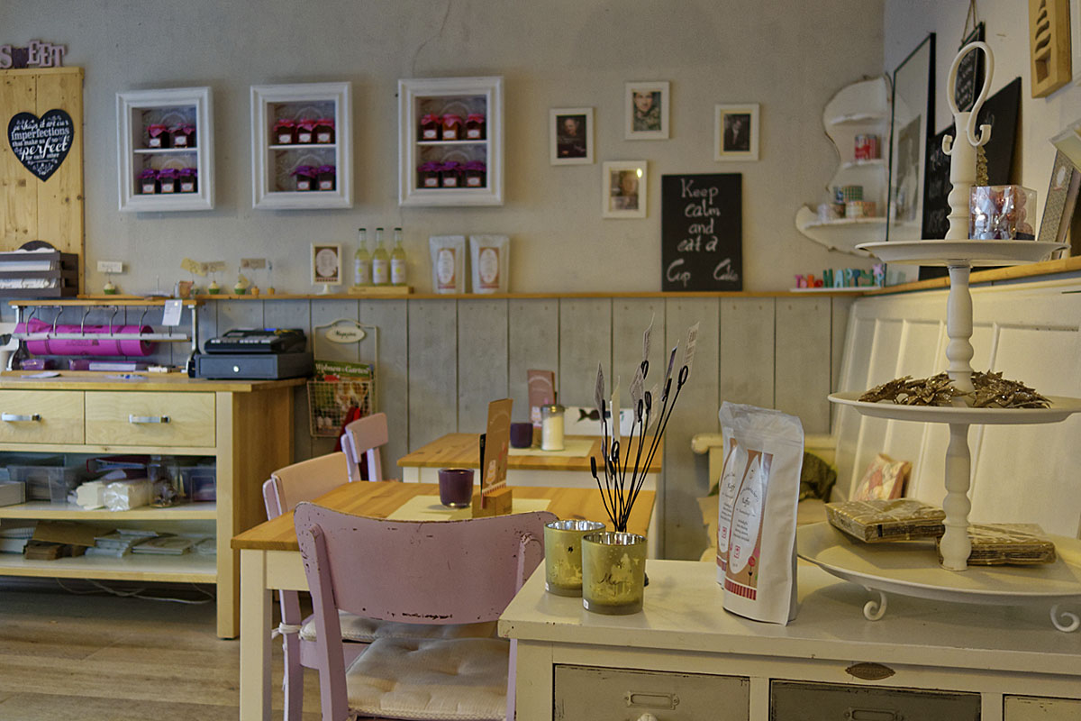Das Foto zeigt das Café Kleine Zuckerbäckerei in Bochum