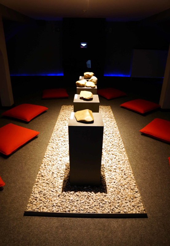 Das Bild zeigt das Innere des Mineralienmuseum in Essen