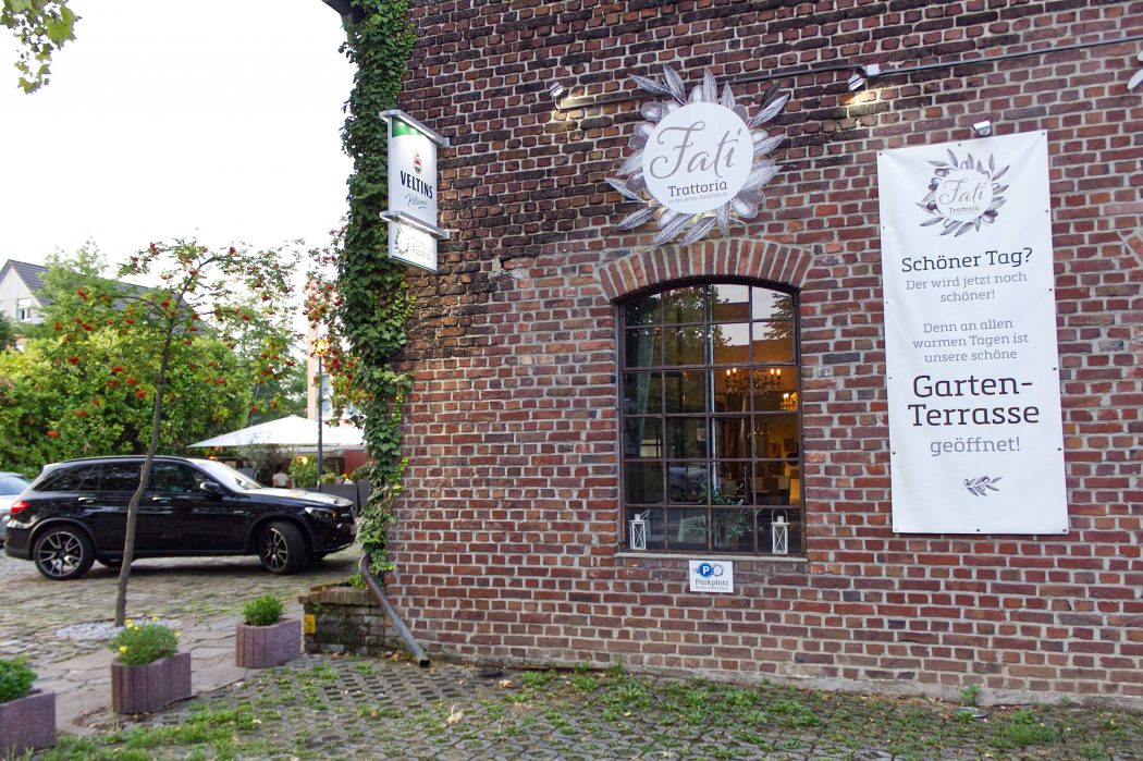Das Foto zeigt die Trattoria Fati in Mülheim an der Ruhr