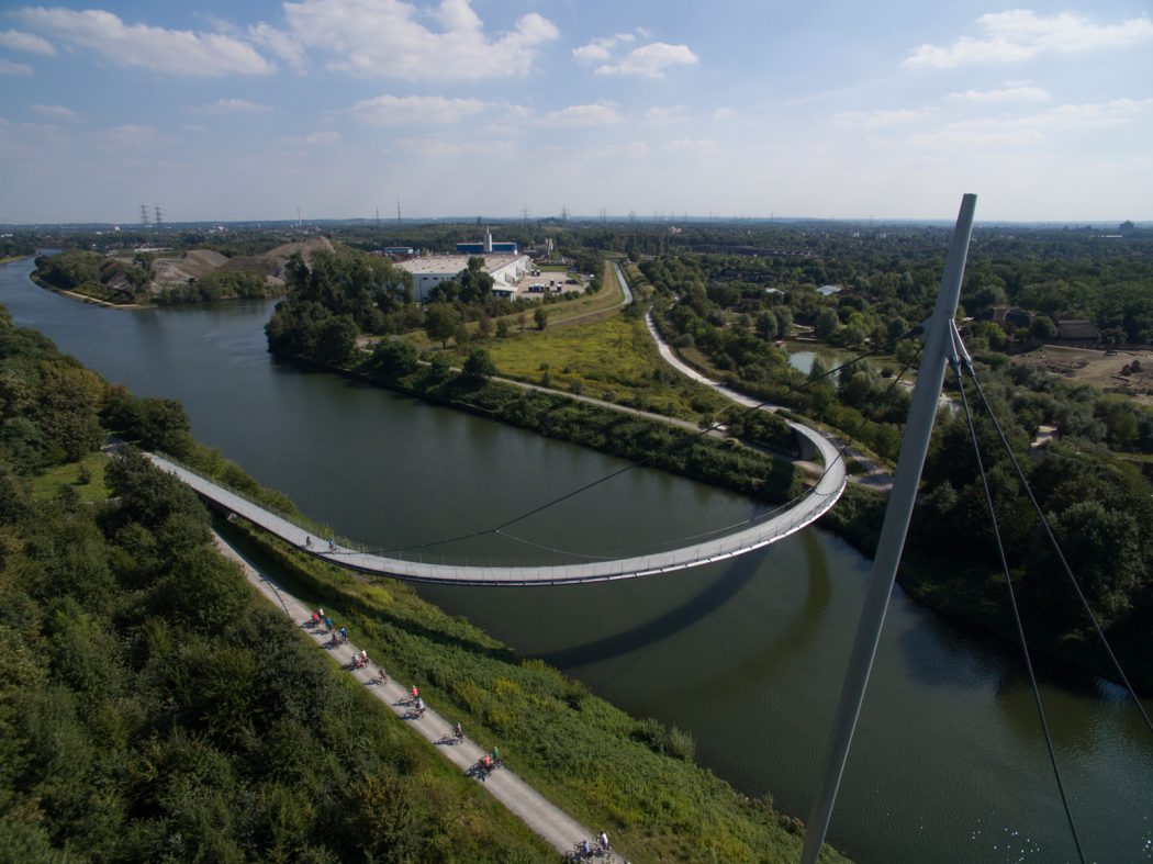 Das Foto zeigt die Gimberger Sichel in Gelsenkirchen