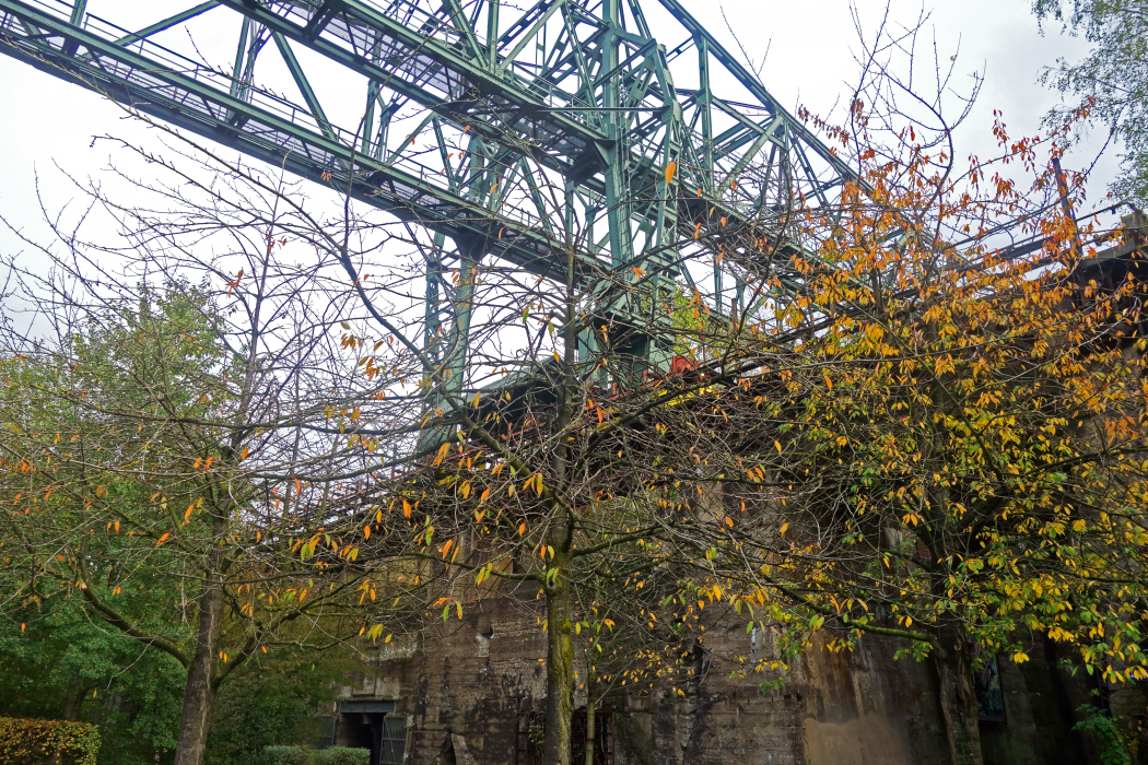 Das Bild zeigt den Landschaftspark Duisburg-Nord