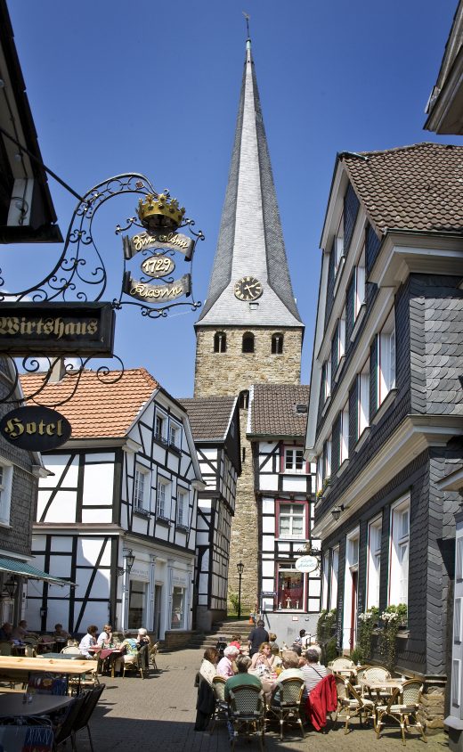 Das Bild zeigt die Altstadt von Hattingen