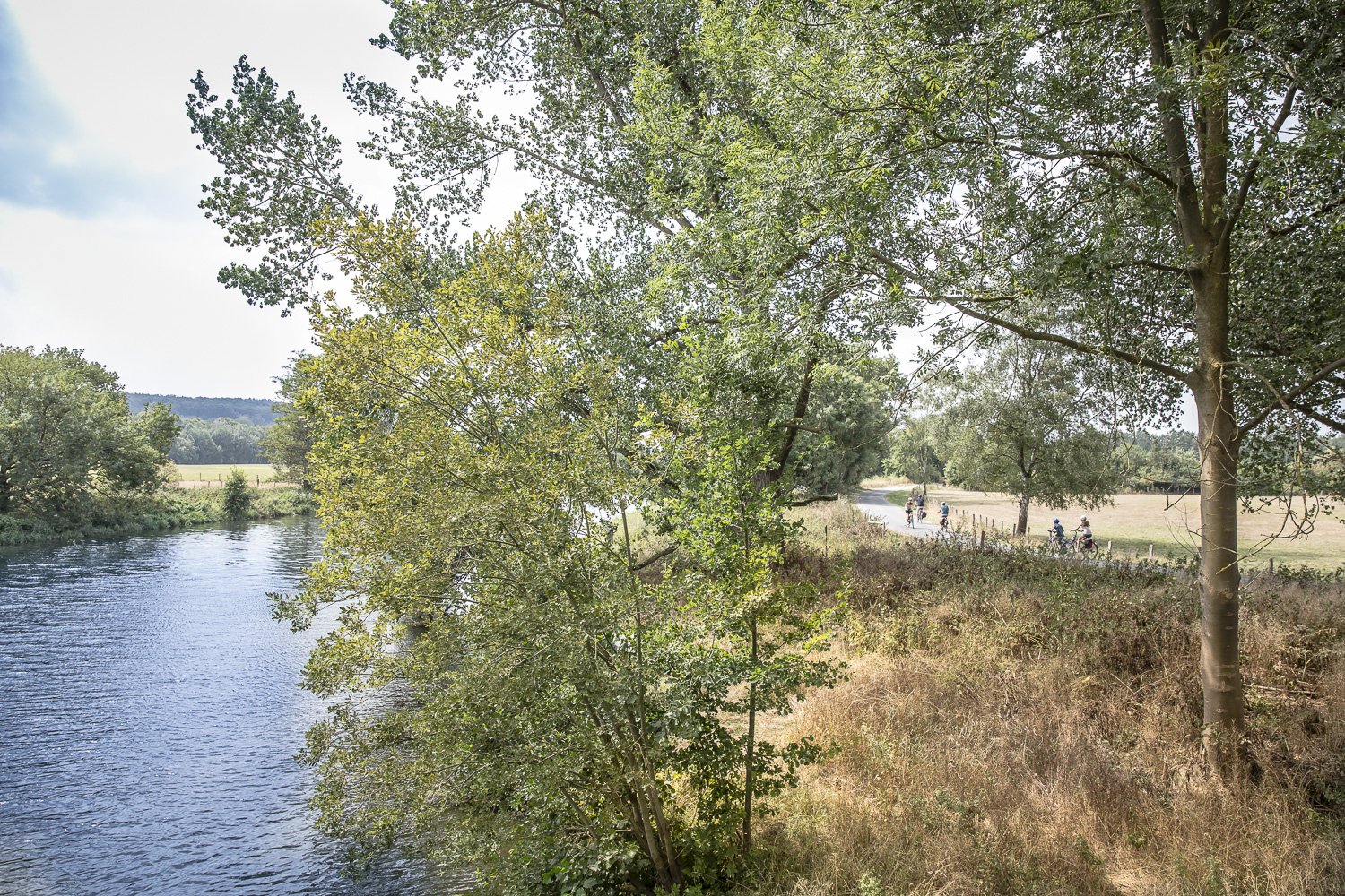 Das Bild zeigt den RuhrtalRadweg in Schwerte