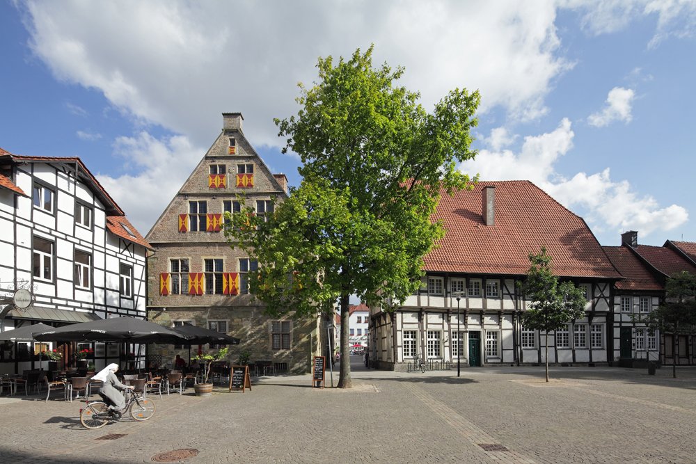 Das Bild zeigt die Stadt Werne