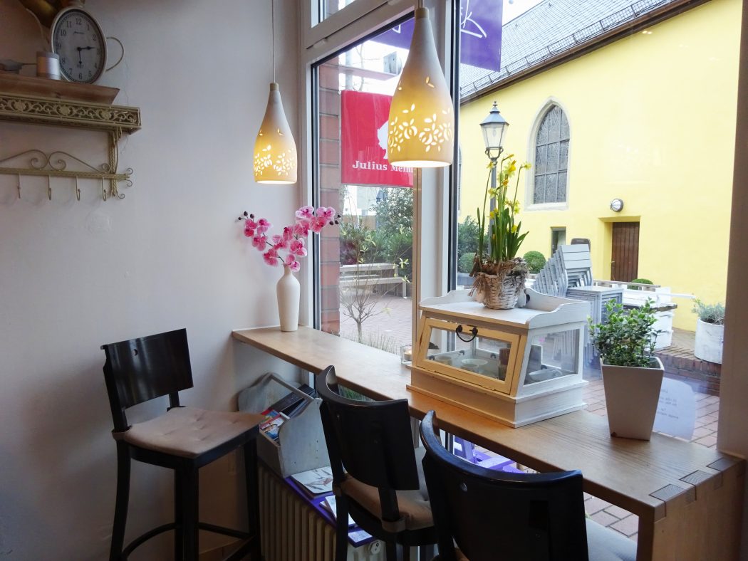 Das Bild zeigt das Café Glanzstück