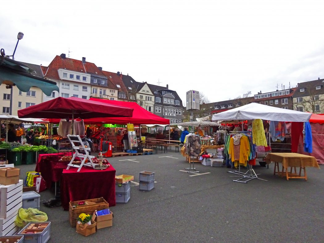 Das Bild zeigt den Rüttenscheider Markt