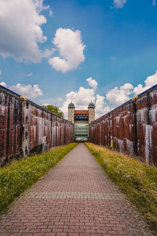 Das Bild zeigt den Schleusenpark Waltrop