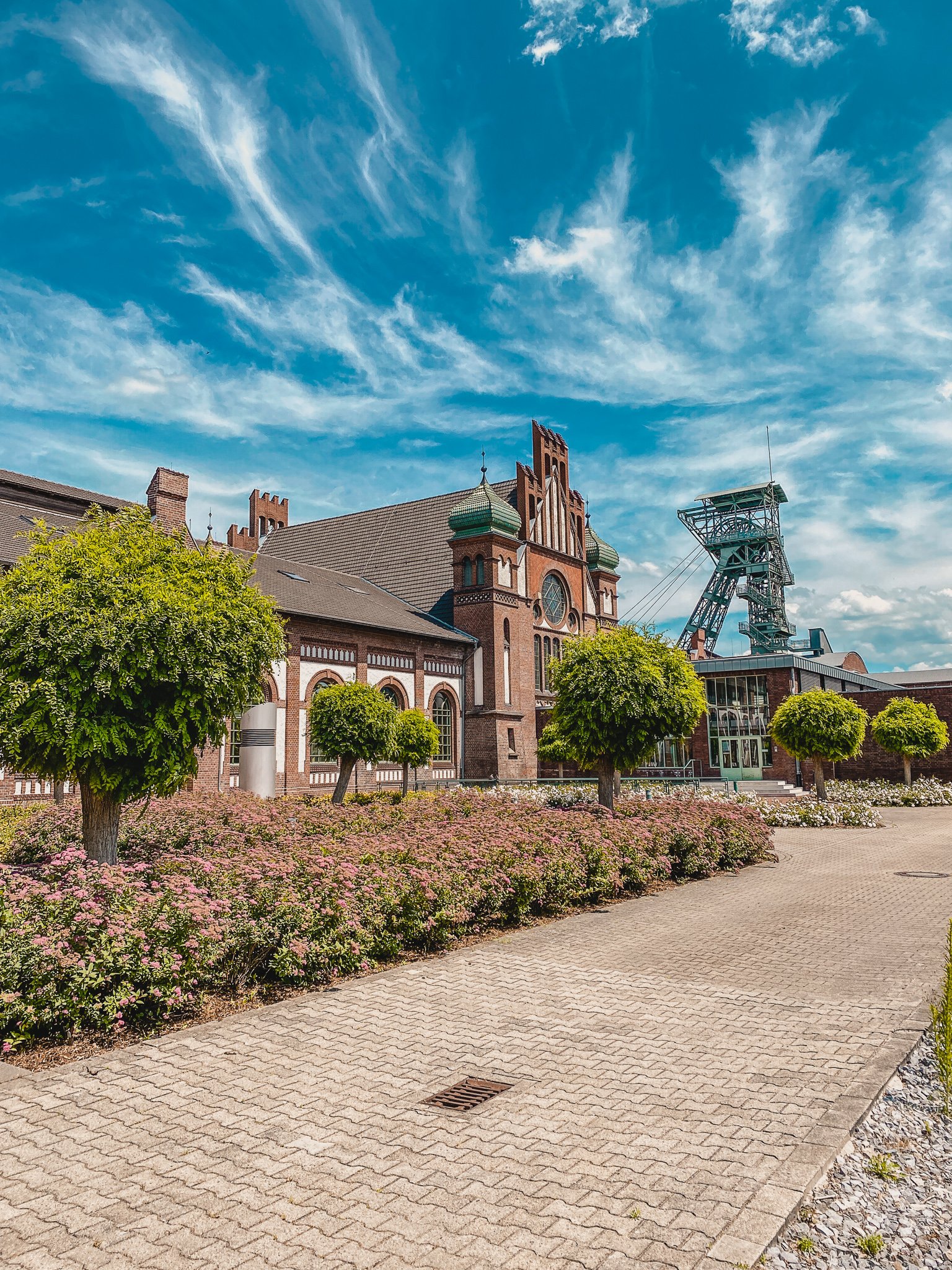 Das Bild zeigt die Zeche Zollverein