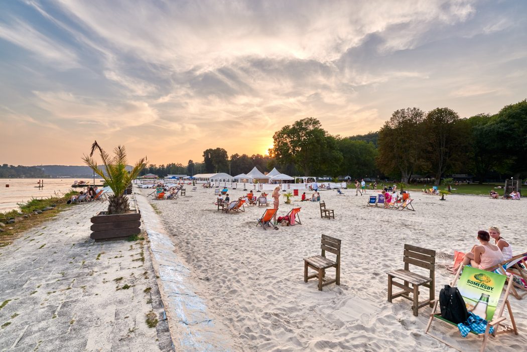 Das Bild zeigt den Seaside Beach in Essen