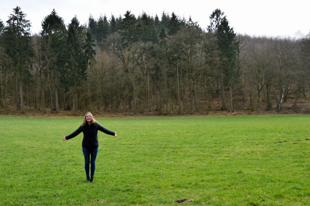Das Foto zeigt Maria in der Haard