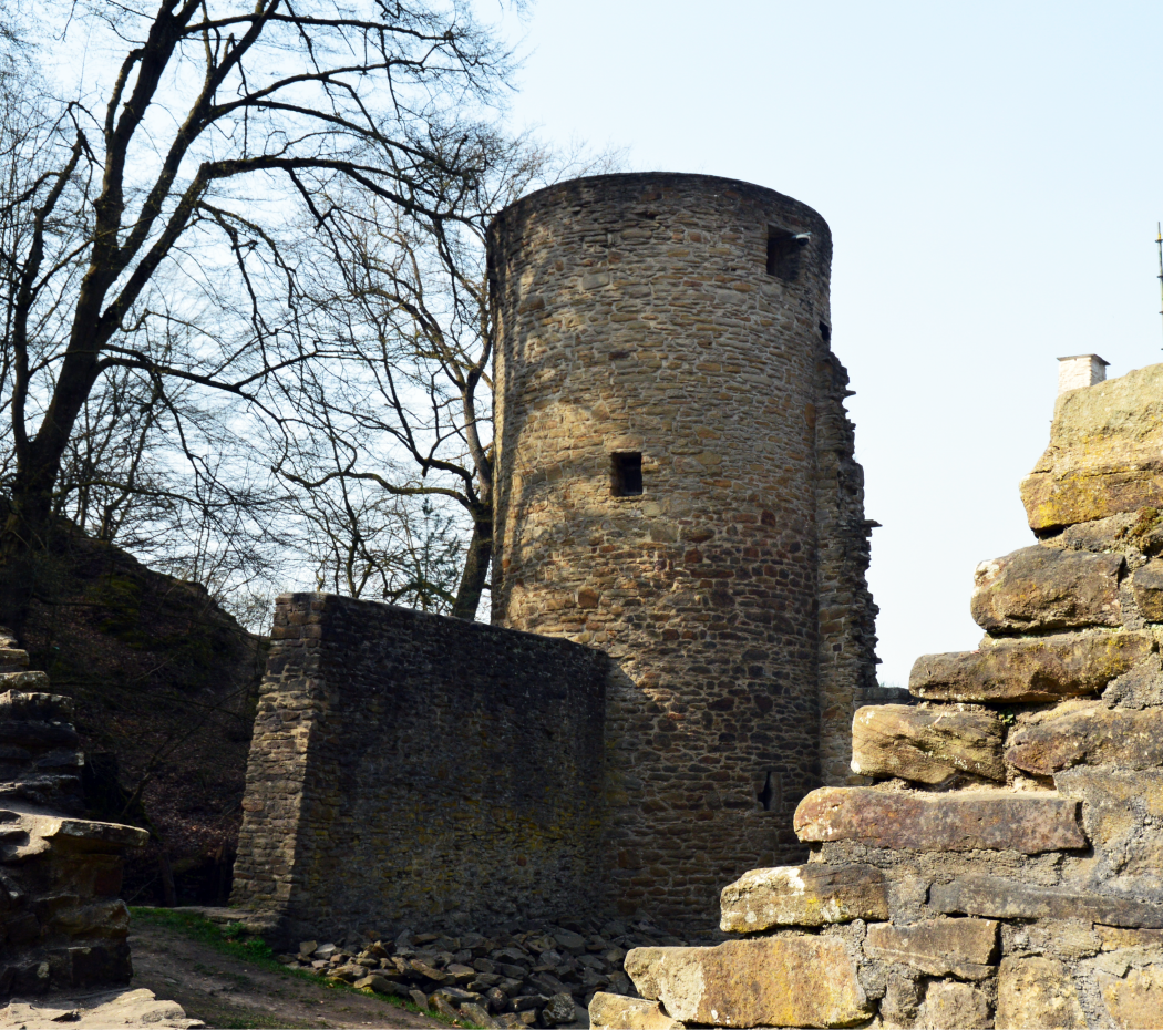 Das Foto zeigt die Burgruine Hardenstein in Witten