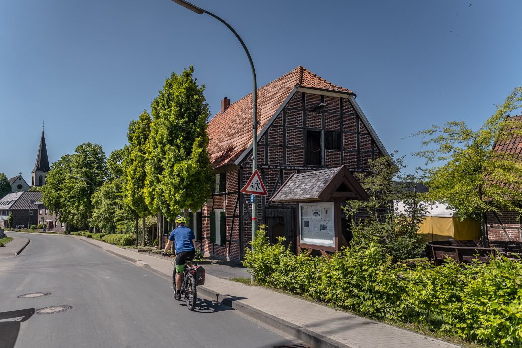 Das Foto zeigt Fachwerkromantik in Dolberg