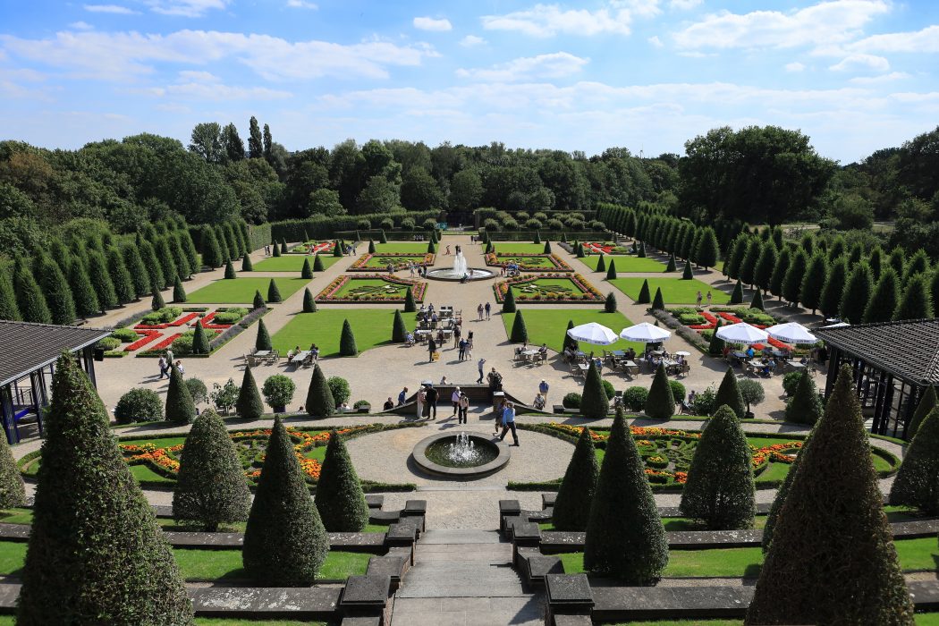 Das Foto zeigt den Garten von Koster Kamp