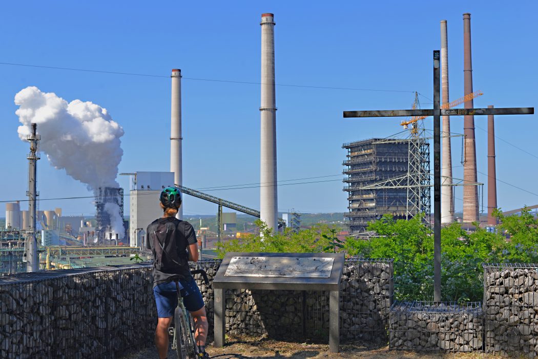 Das Foto zeigt den Alsumer Berg in Duisburg