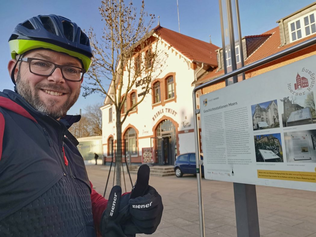 Das Foto zeigt Jochen in Moers