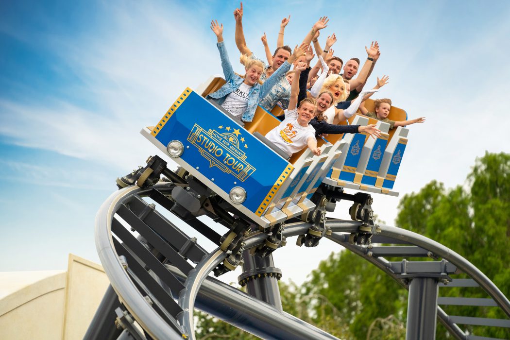 Das Foto zeigt die Studio Tour im Movie Park Germany in Bottrop