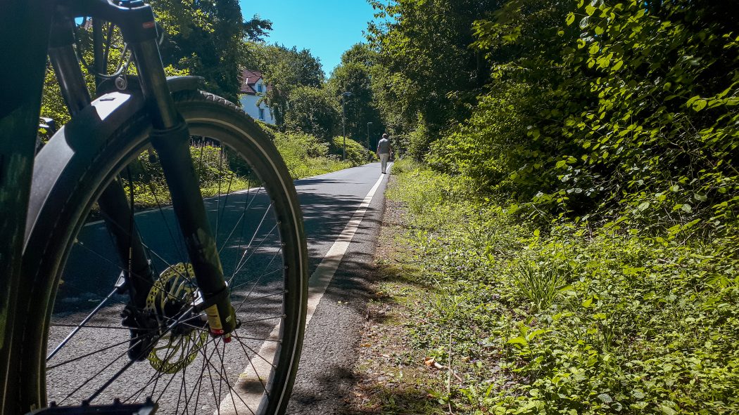 Das Foto zeigt die Springorumtrasse in Bochum