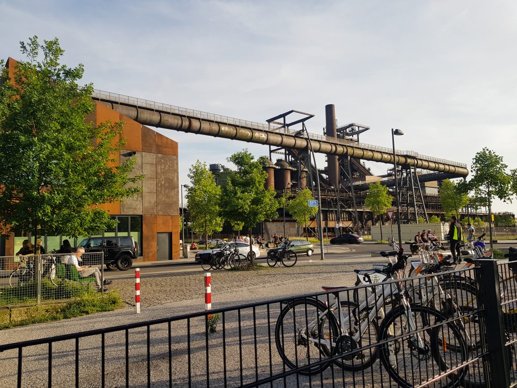 Das Foto zeigt das Phoenix West Gelände in Dortmund