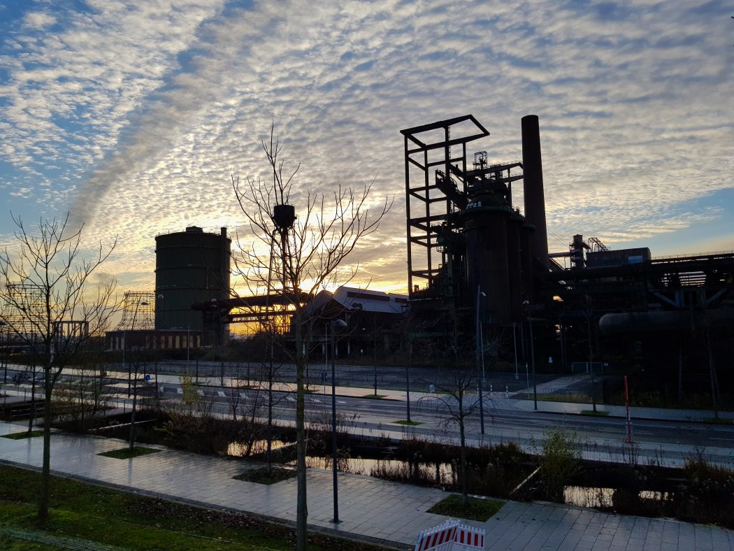 Das Foto zeigt das Phoenix West Gelände in Dortmund