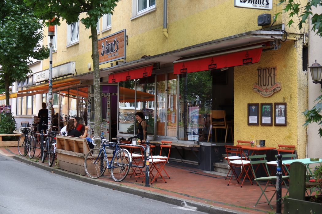Das Foto zeigt das Restaurant Knut´s im Szeneviertel Wiesenviertel in Essen