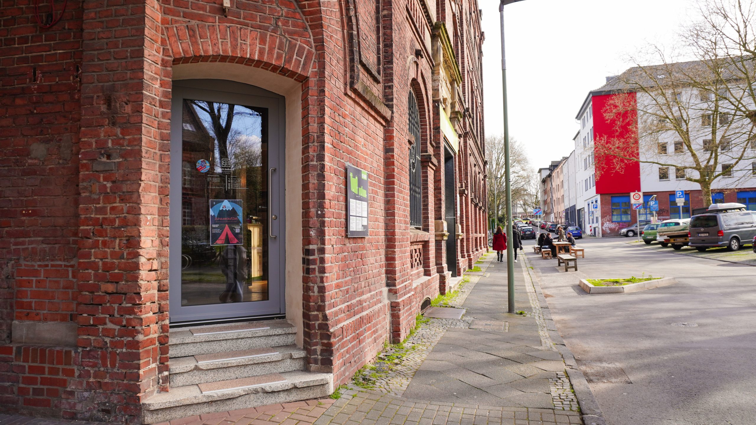 Das Foto zeigt die Buchhandlung Busch imBUSCH im Kortländer Kiez in Bochum