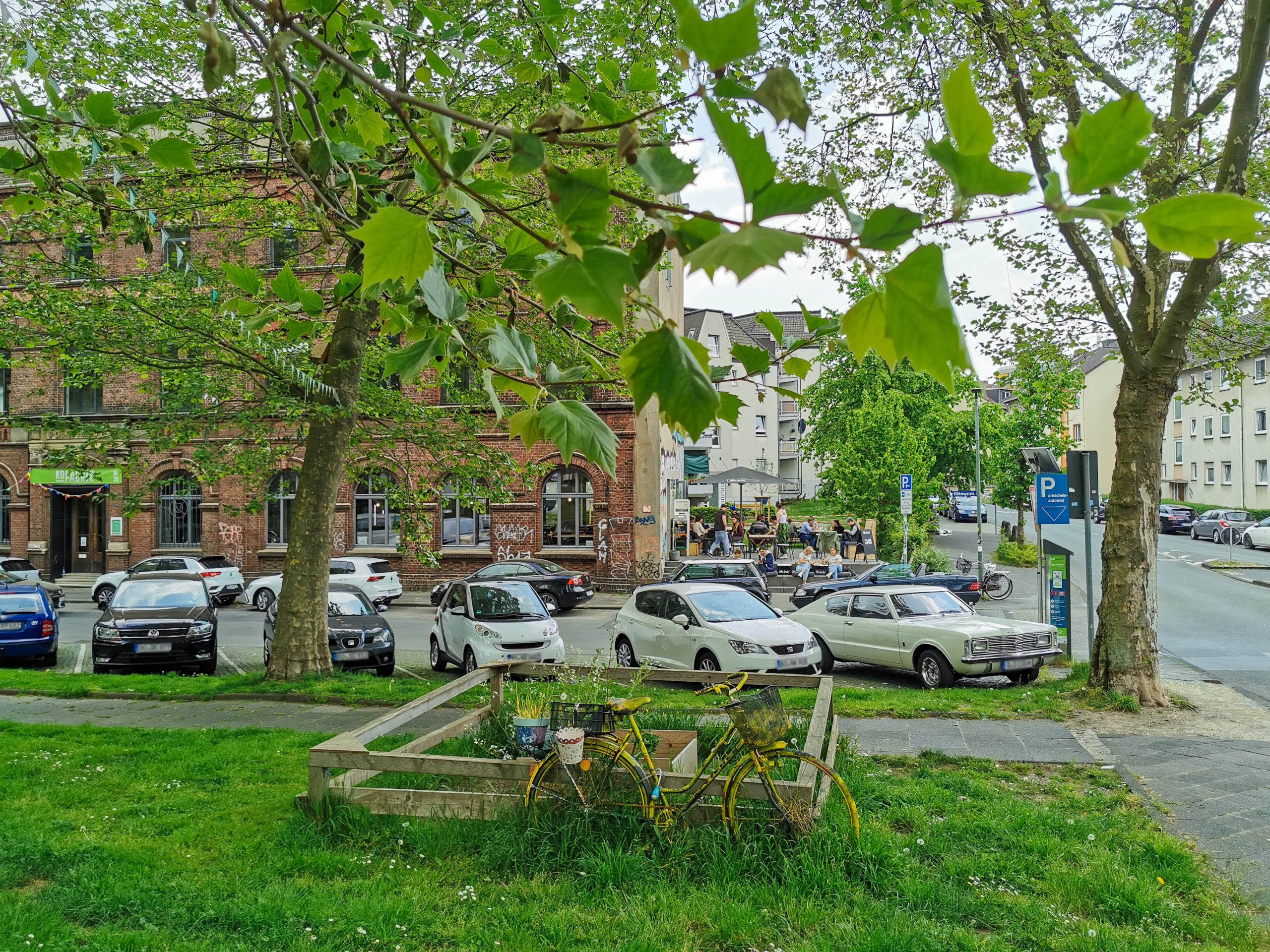 Das Foto zeigt die KoFabrik am Imbuschplatz im Kortländer Ziez in Bochum