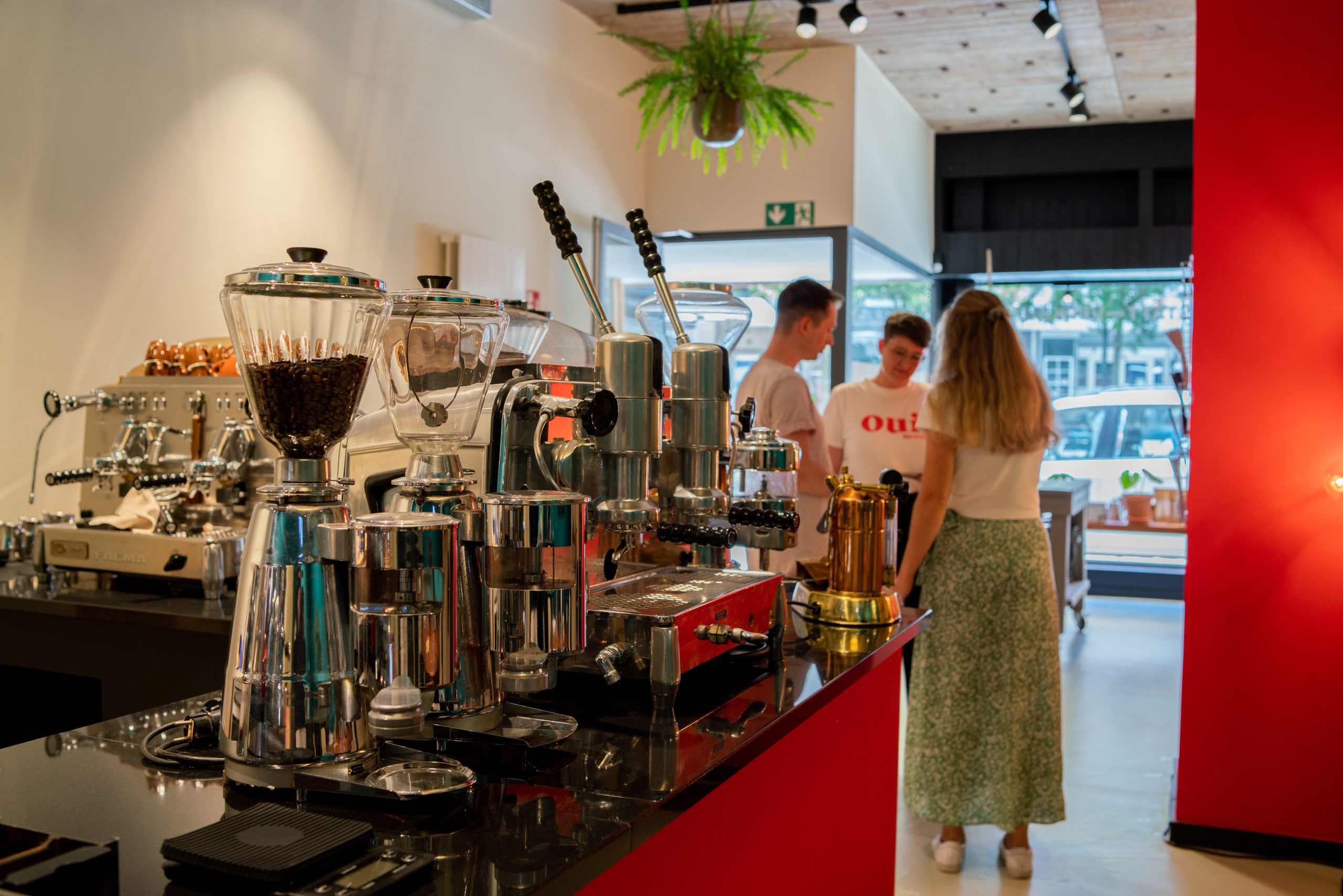 Das Foto zeigt den Laden Kaffeerausch im Wallviertel in Mülheim an der Ruhr