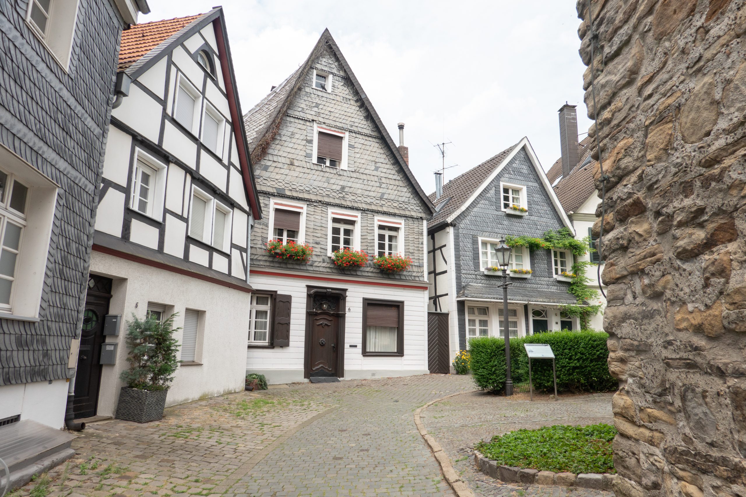 Das Foto zeigt die Altstadt von Essen-Kettwig