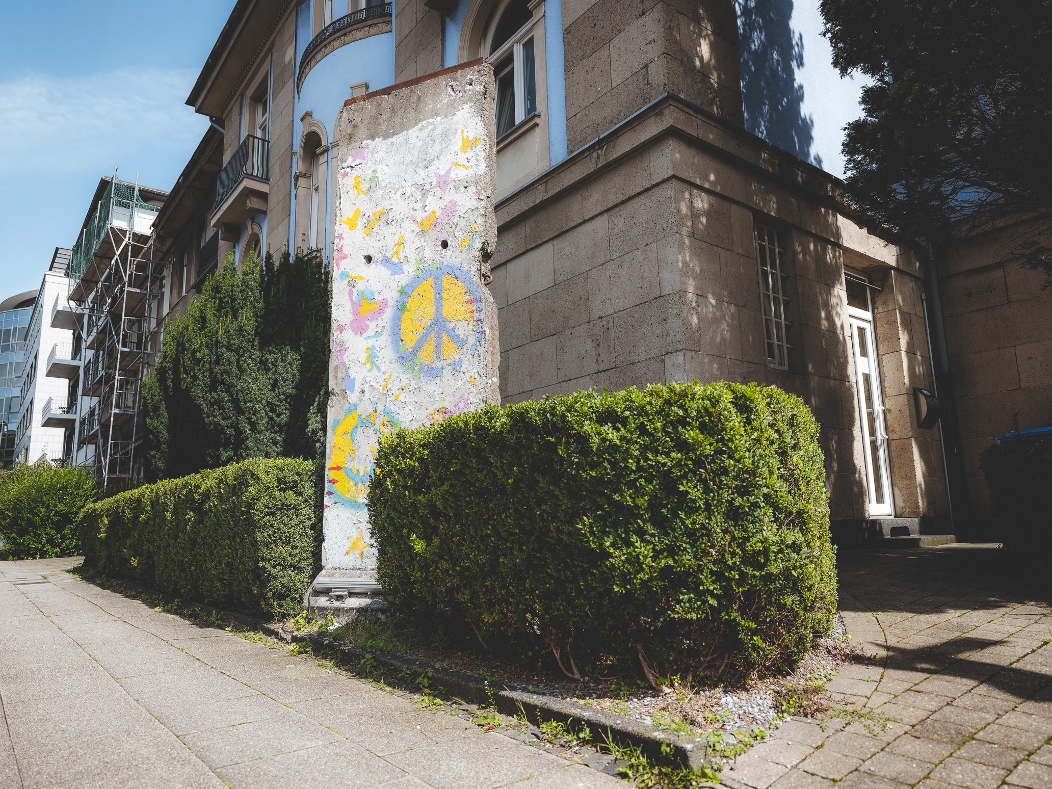 Das Foto zeigt ein Mural bei einem Graffitti Walk durch Essen