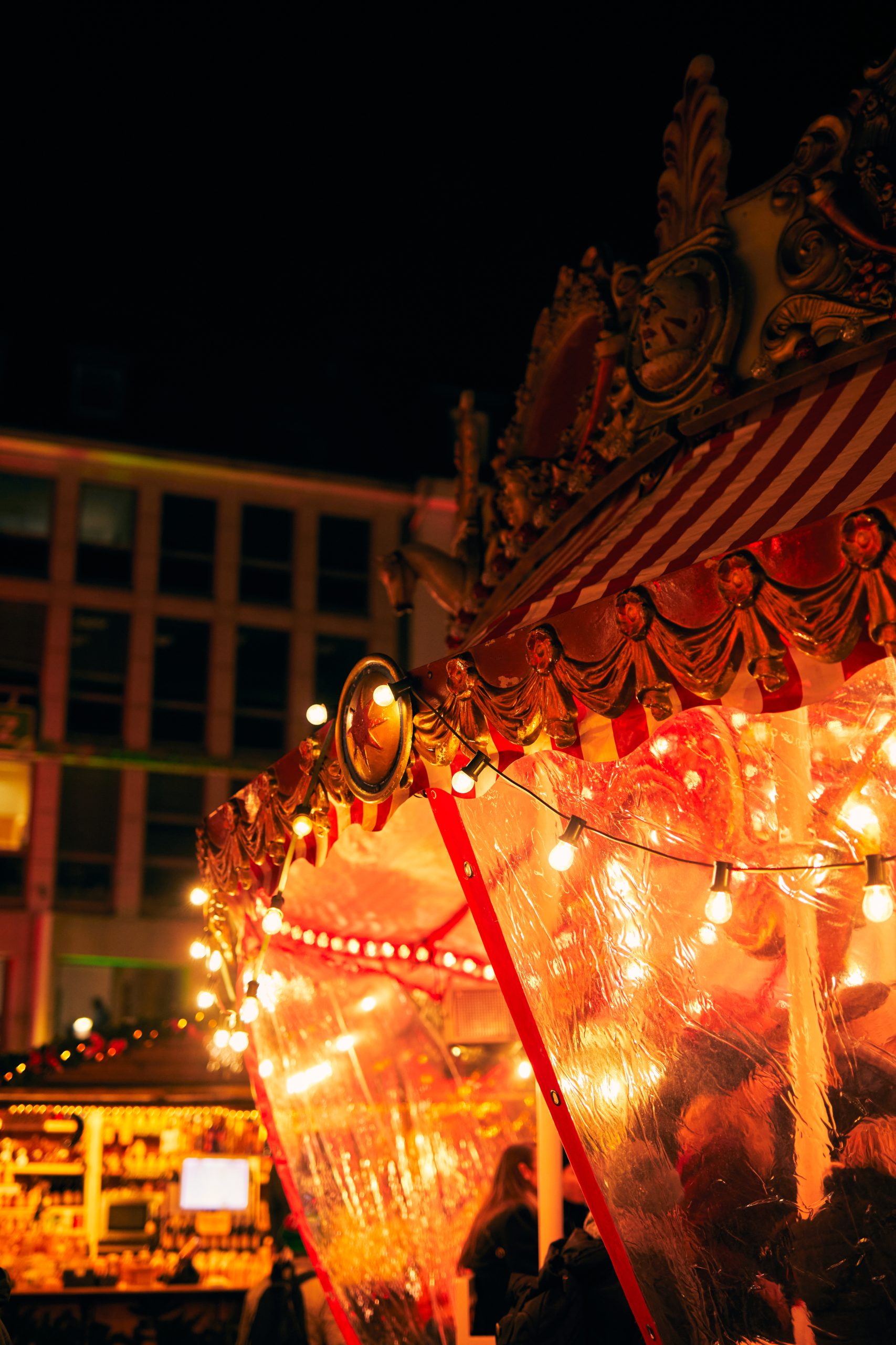 Das Foto zeigt den Weihnachtsmarkt in Bochum