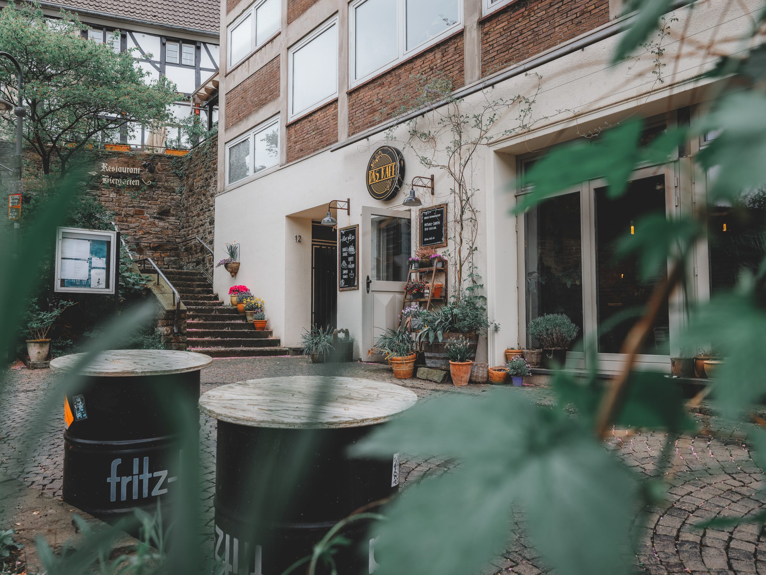 Das Foto zeigt die Altstadt von Mülheim an der Ruhr