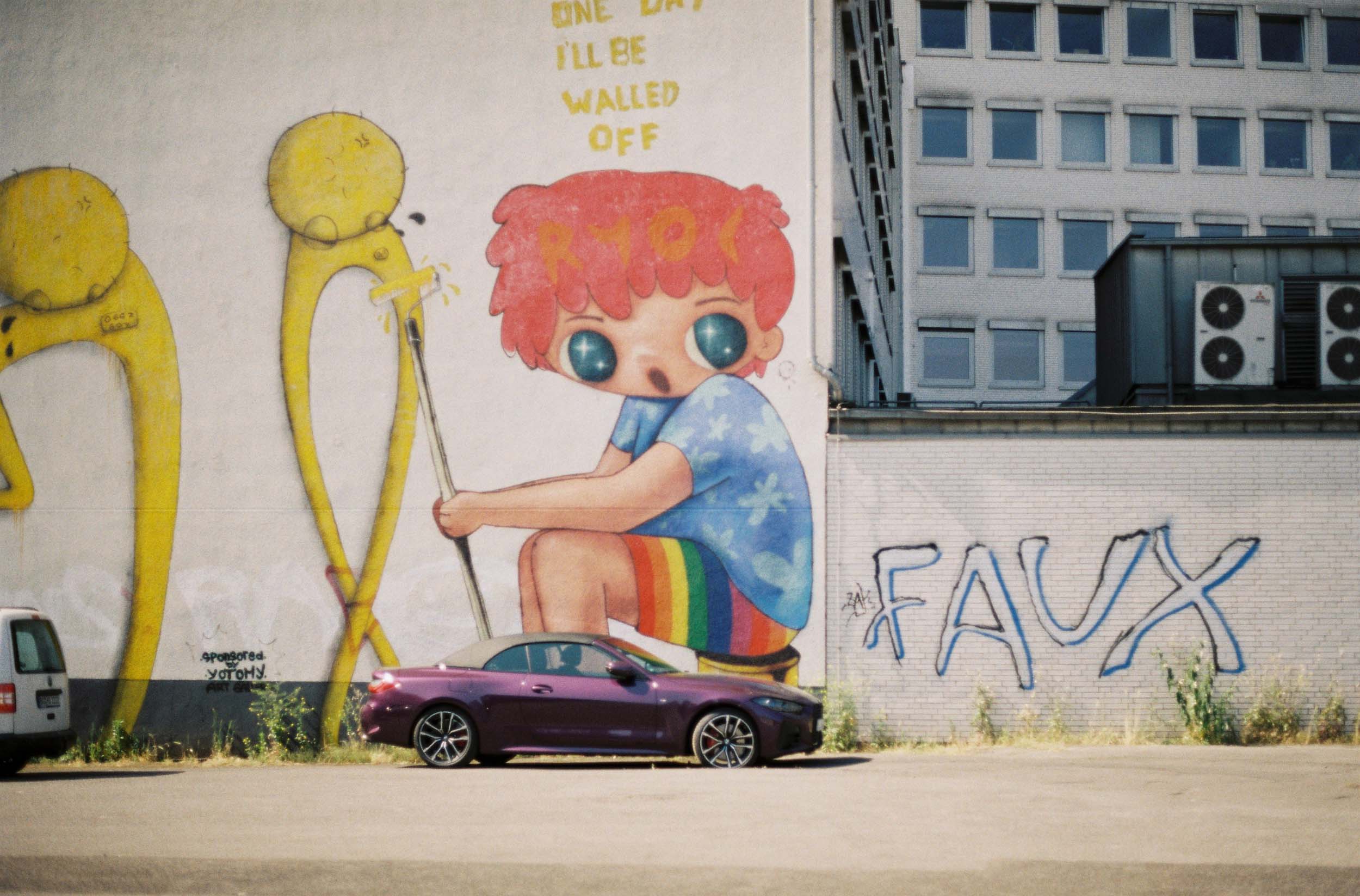 Das Foto zeigt ein Graffiti im Duisburger Dellviertel.