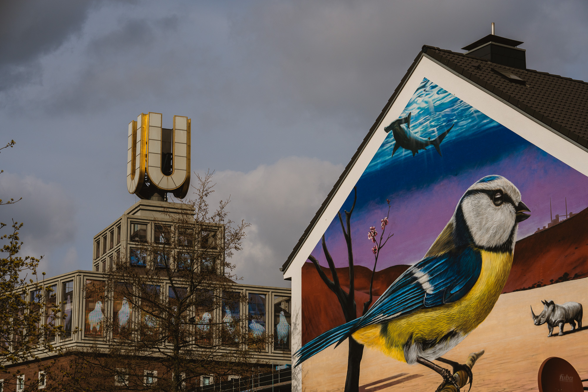 Das Foto zeigt StreetArt in Dortmund