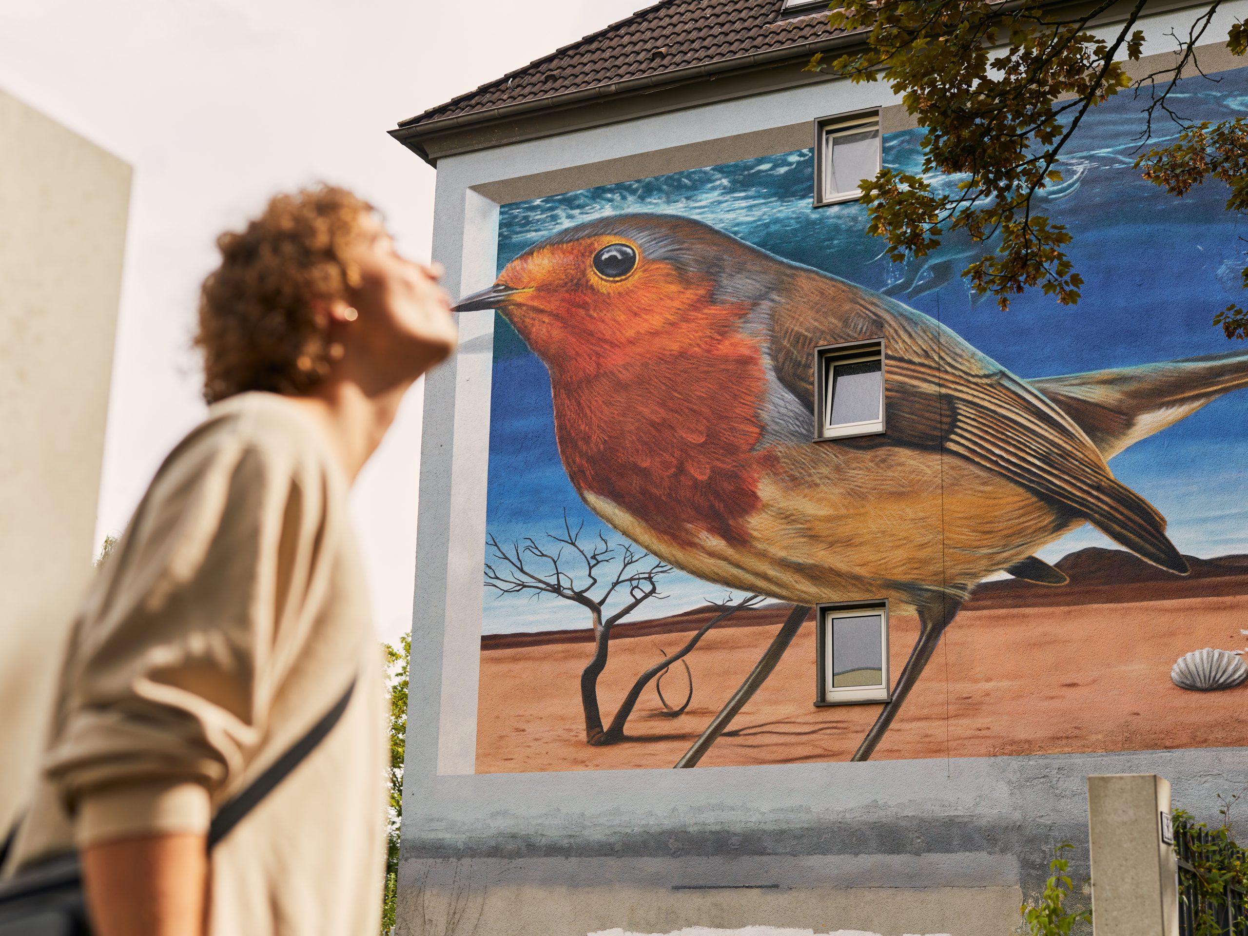Das Foto zeigt ein Mural in Bochum.