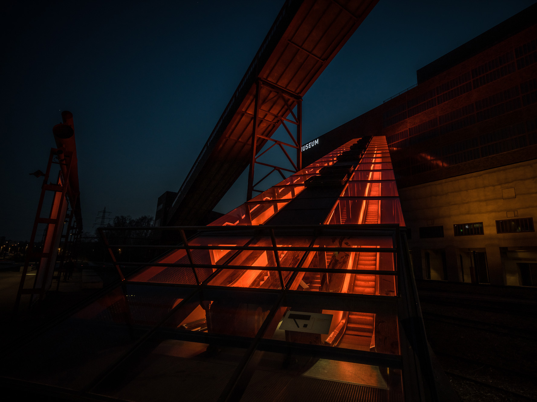 Das Foto zeigt die Zeche Zollverein.
