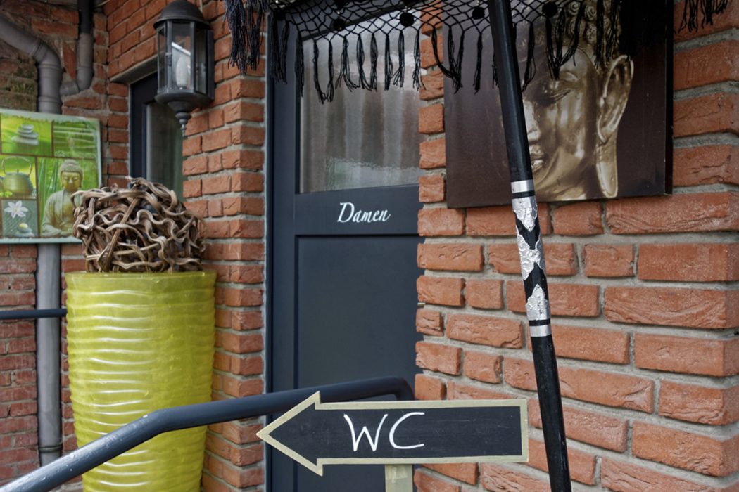 WC Anlage im Innenhof_Petersilchen Xanten - Mein Ruhrgebiet