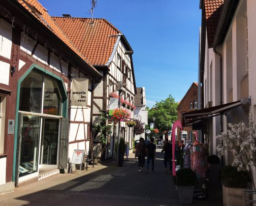 Fachwerkfassade in der Altstadt von Recklinghausen