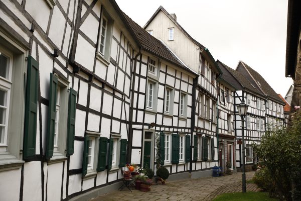 Das Foto zeigt die Altstadt von Hattingen