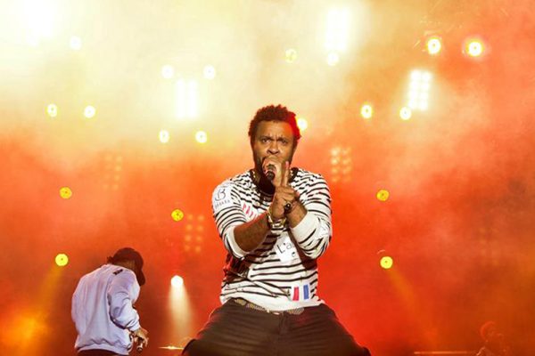 Das Foto zeigt Shaggy auf dem Musikfestival Ruhr Reggae Summer