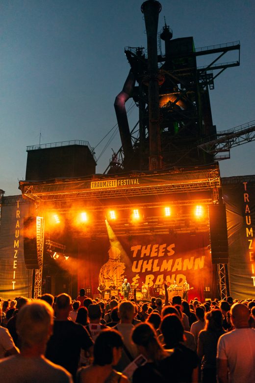 Das Foto zeigt das Traumzeitfestival im Landschaftspark Duisburg-Nord