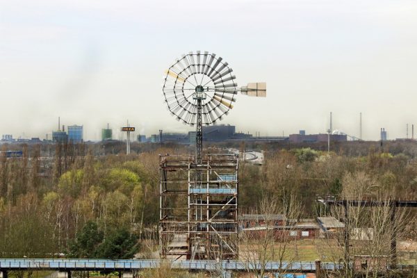 Das Bild zeigt den Landschaftspark Duisburg-Nord