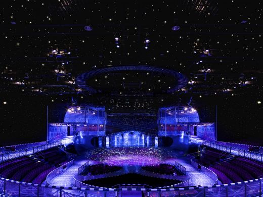 Das Foto zeigt das STARLIGHT EXPRESS Theater in Bochum © STARLIGHT EXPRESS