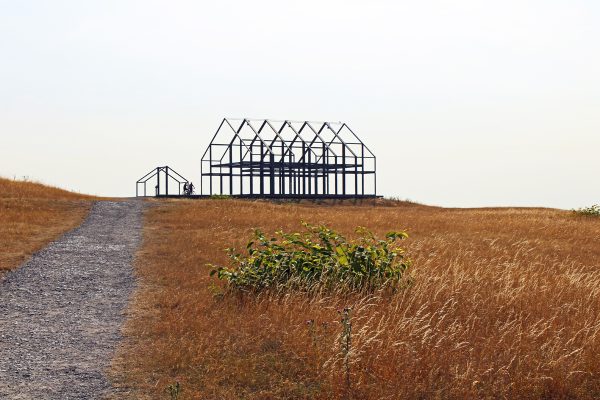 Das Bild zeigt das Hallenhaus auf der Halde Norddeutschland.