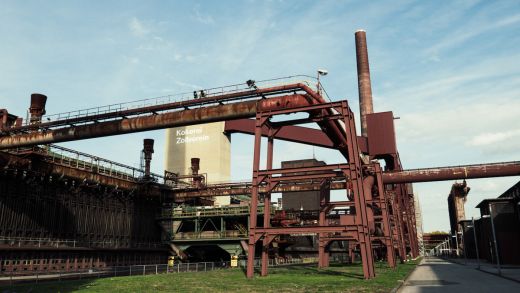 Das Bild zeigt die Kokerei Zollverein