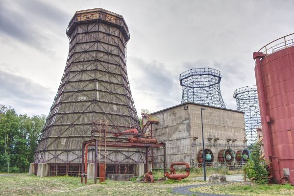 Das Foto zeigt einen Teil des Geländes des UNESCO-Welterbes Zollverein in Essen