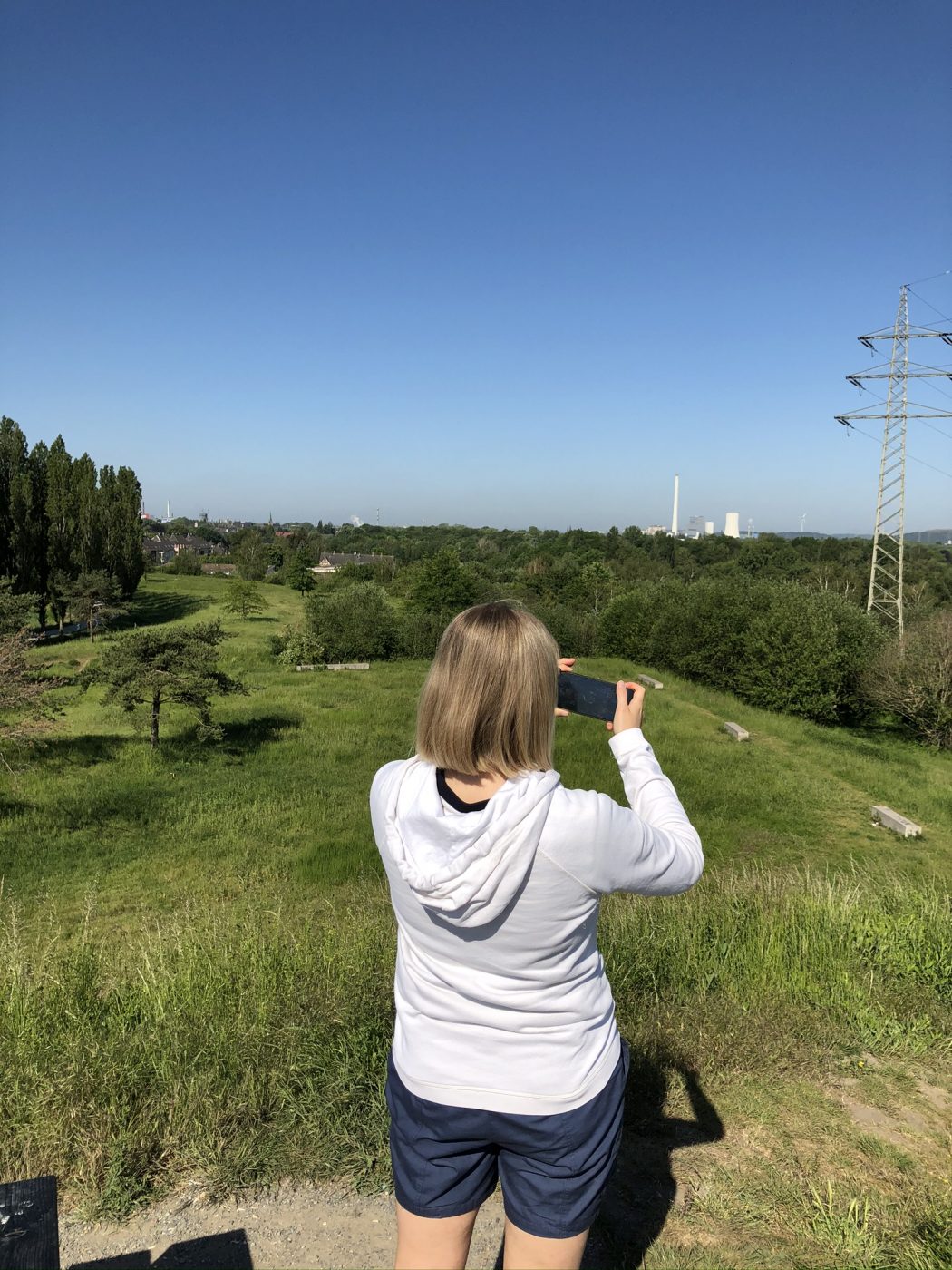 Das Bild zeigt den Aussichtspunkt an der Akademie Mont-Cenis