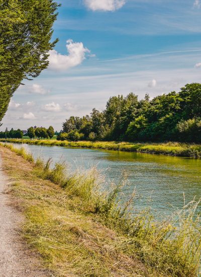 Das Bild zeigt den Ems-Kanal