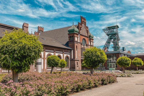 Das Bild zeigt die Zeche Zollverein