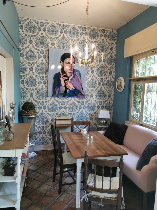 Das Foto zeigt das Vintage Wohnhaus in Hamm von Innen